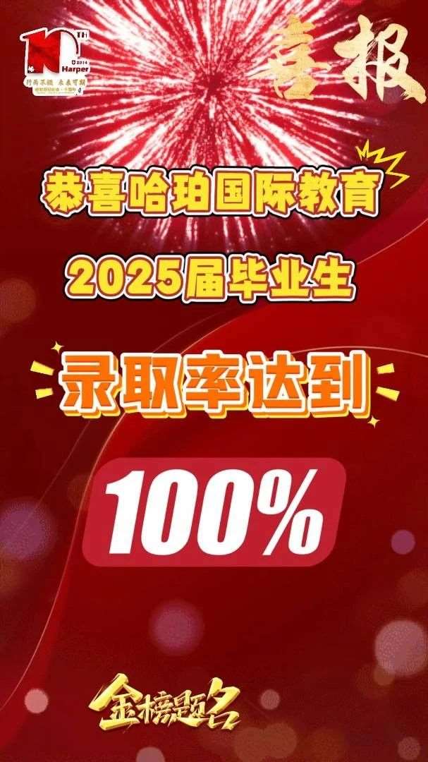 恭喜2025届毕业生录取*达成