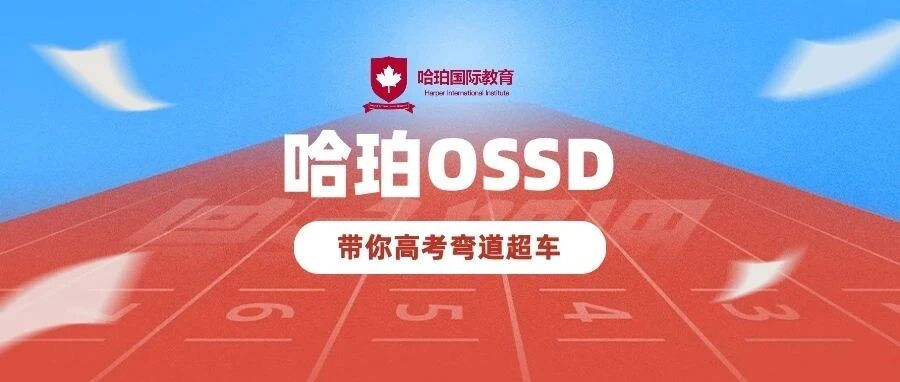 高考*年年卷，哈珀OSSD带你快速转轨实现弯道超车